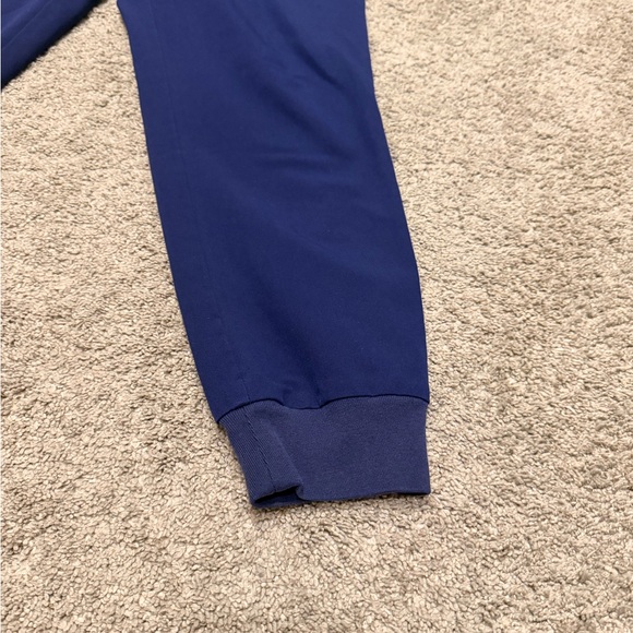 Figs Zamora High Waisted Navy Blue Joggers - Picture 3 of 5